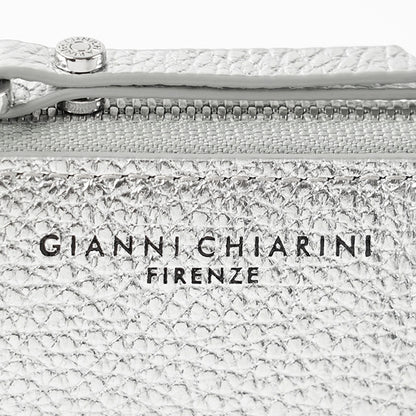 GIANNI CHIARINI レディース コイン＆カードケース PF8179B GRN LM SILVER シルバー 0406
