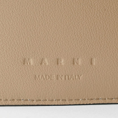 MARNI メンズ 3つ折り財布 PFMI0097U0 P6533 ダークぺトロール 00V93