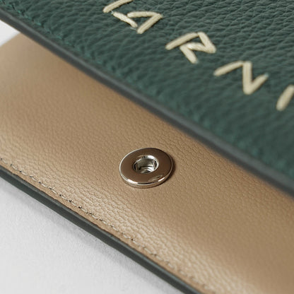 MARNI メンズ 2つ折り財布 PFMI0098U0 P6533 ダークぺトロール 00V93