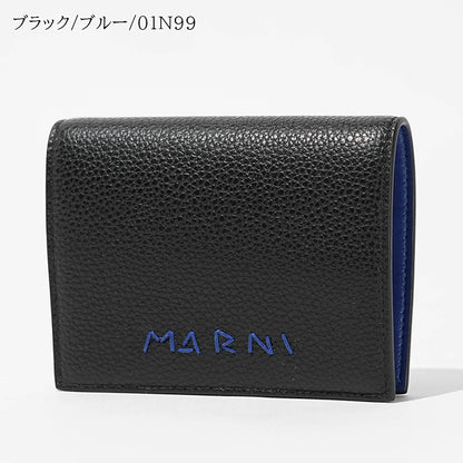 MARNI メンズ 2つ折り財布 PFMI0098U0 P6533 2カラー