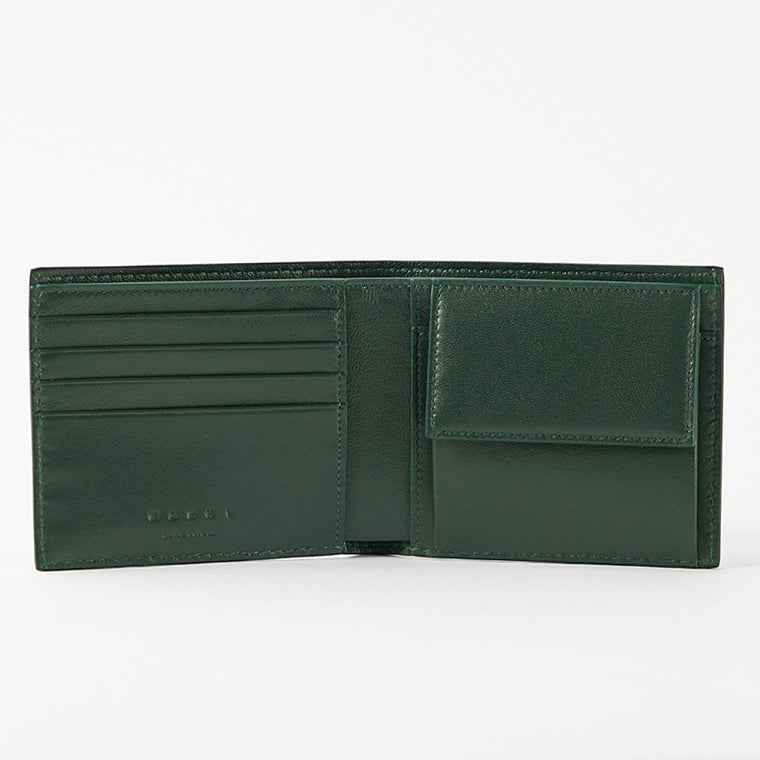 MARNI メンズ 2つ折り財布 PFMI0109U0 P6533 ブラック 00N99