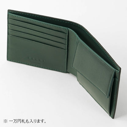 MARNI メンズ 2つ折り財布 PFMI0109U0 P6533 ブラック 00N99