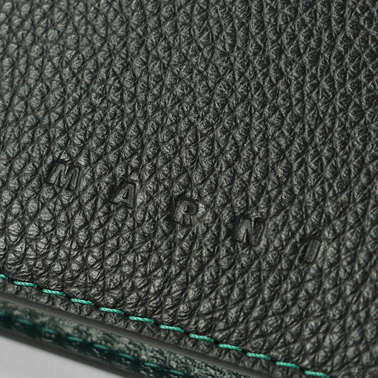 MARNI メンズ 2つ折り財布 PFMI0109U0 P6533 ブラック 00N99