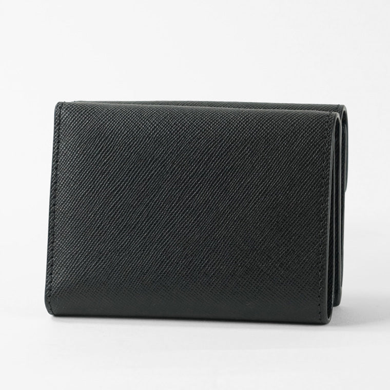 MARNI レディース 3つ折り財布 PFMO0124U0 LV520 ブラック Z360N