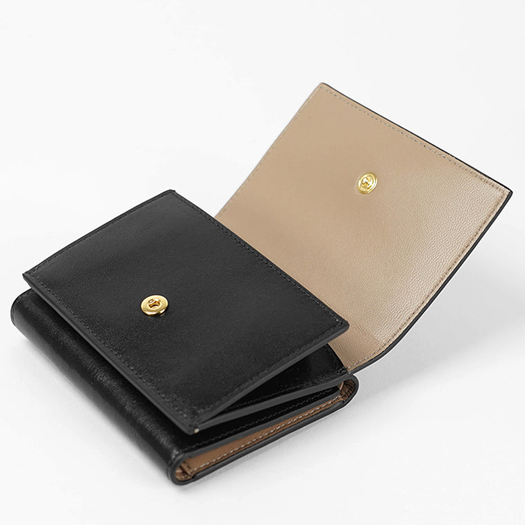 MARNI レディース 3つ折り財布 PFMO0132U0 P8914 ブラック 00N99