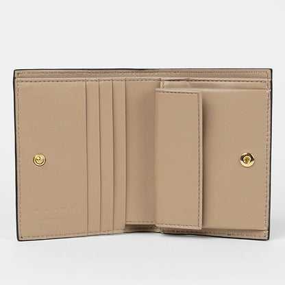 MARNI レディース 2つ折り財布 PFMOQ14Q16 P8914 ブラック 00N99