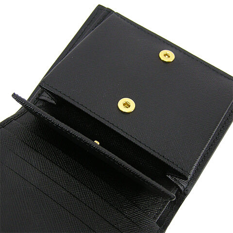 MARNI レディース 2つ折り財布 PFMOQ14U07 LV520 ブラック Z360N