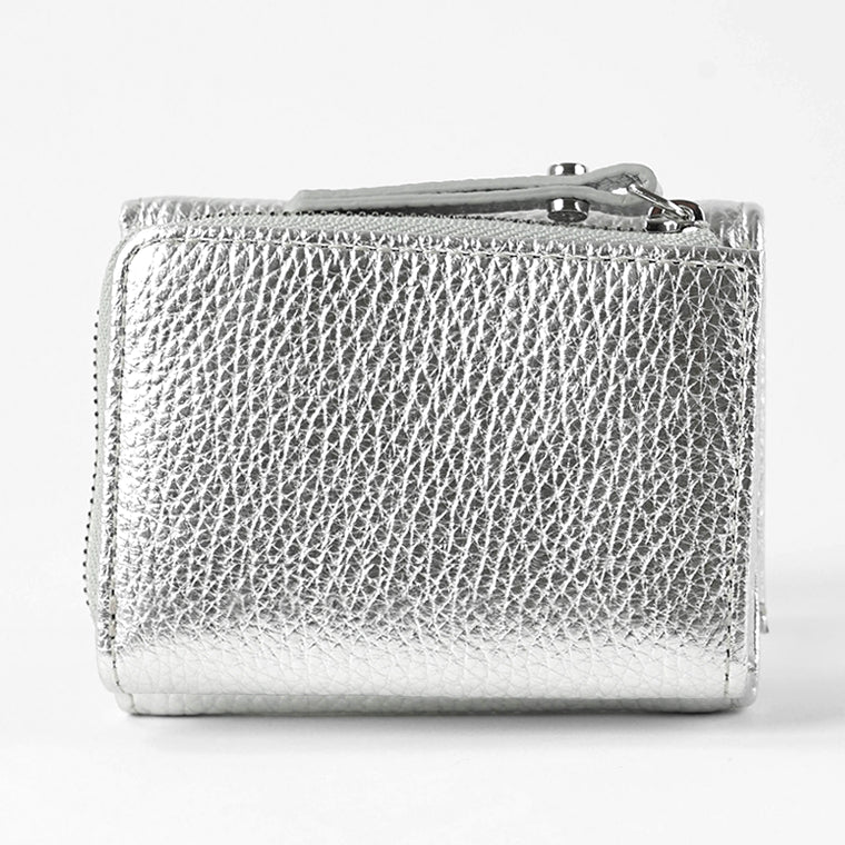 GIANNI CHIARINI レディース 3つ折り財布 PFW5065 GRN LM SILVER シルバー 0406