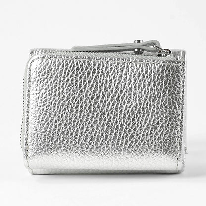 GIANNI CHIARINI レディース 3つ折り財布 PFW5065 GRN LM SILVER シルバー 0406