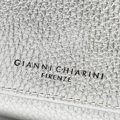 GIANNI CHIARINI レディース 3つ折り財布 PFW5065 GRN LM SILVER シルバー 0406