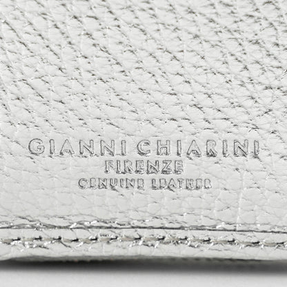 GIANNI CHIARINI レディース 3つ折り財布 PFW5065 GRN LM SILVER シルバー 0406