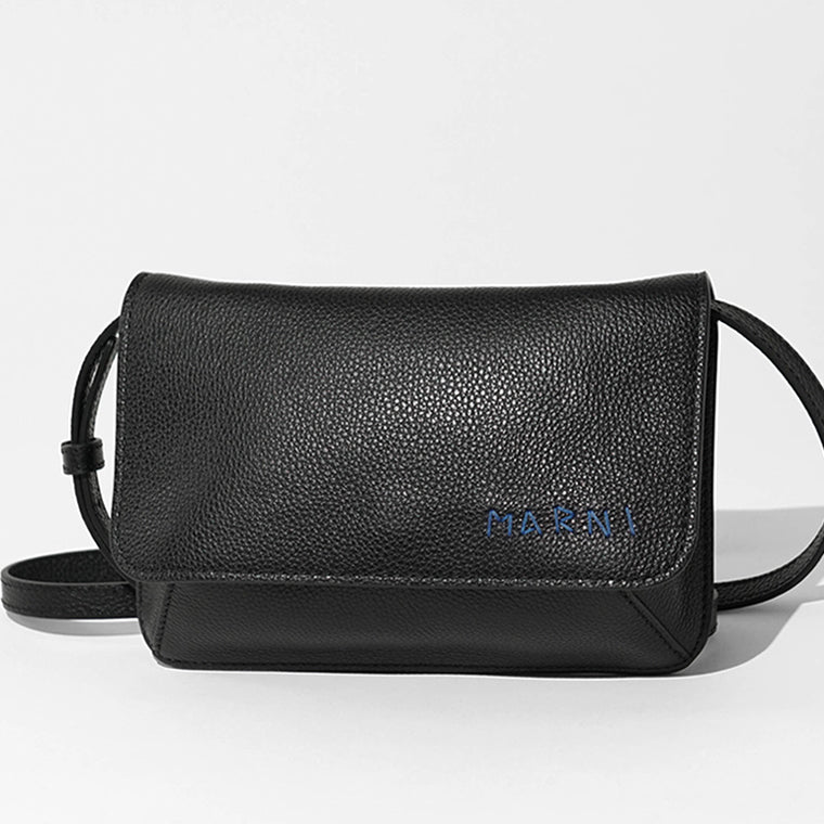 MARNI メンズ レディース ショルダーバッグ PHMI0023U0 P6533 ブラック ブルー 01N99