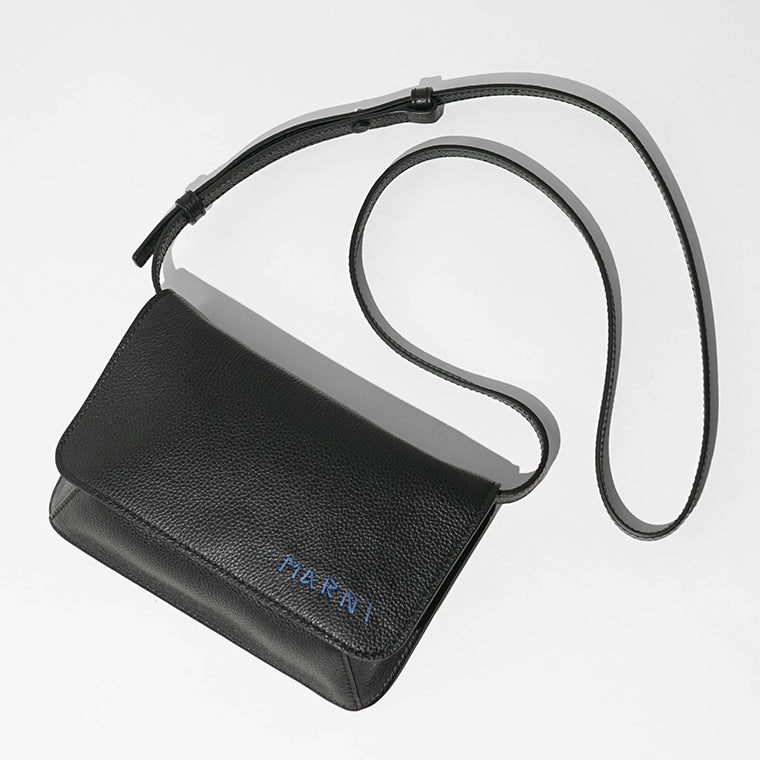 MARNI メンズ レディース ショルダーバッグ PHMI0023U0 P6533 ブラック ブルー 01N99