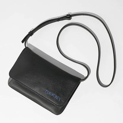 MARNI メンズ レディース ショルダーバッグ PHMI0023U0 P6533 ブラック ブルー 01N99