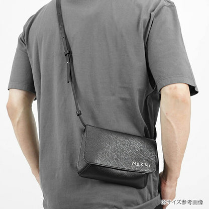 MARNI メンズ レディース ショルダーバッグ PHMI0023U0 P6533 ブラック ブルー 01N99