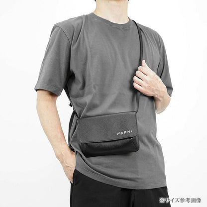MARNI メンズ レディース ショルダーバッグ PHMI0023U0 P6533 ブラック ブルー 01N99