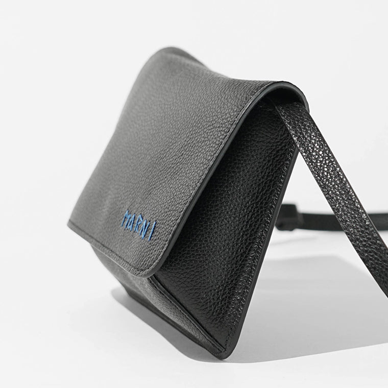 MARNI メンズ レディース ショルダーバッグ PHMI0023U0 P6533 ブラック ブルー 01N99