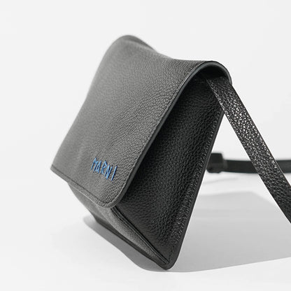 MARNI メンズ レディース ショルダーバッグ PHMI0023U0 P6533 ブラック ブルー 01N99