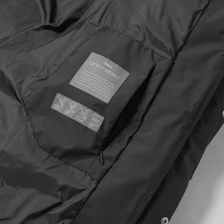 HERNO メンズ ダウンコート PI001240U 12840 ブラック 9300
