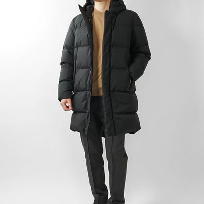 HERNO メンズ ダウンコート PI001240U 12840 ブラック 9300