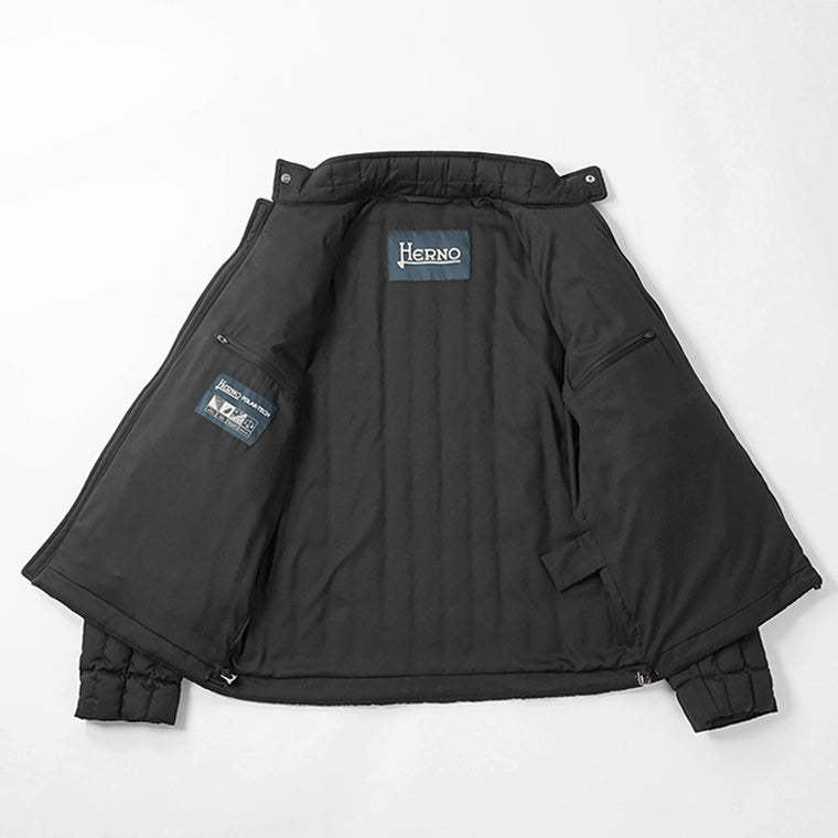HERNO メンズ ダウンジャケット PI001257U 12414Z ブラック 9300