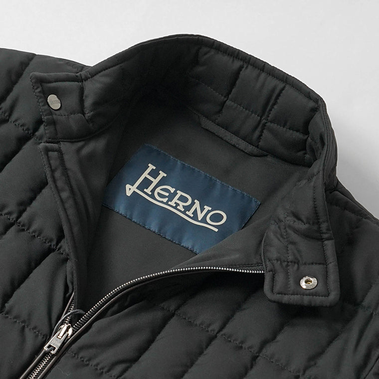 HERNO メンズ ダウンジャケット PI001257U 12414Z ブラック 9300