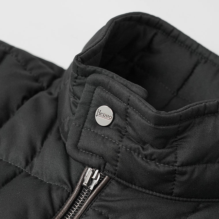 HERNO メンズ ダウンジャケット PI001257U 12414Z ブラック 9300