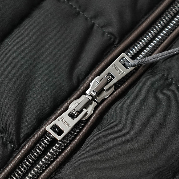 HERNO メンズ ダウンジャケット PI001257U 12414Z ブラック 9300