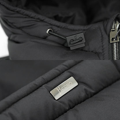 HERNO メンズ ダウンジャケット L'ESKIMO PI004ULE 12456Z ブラック 9300
