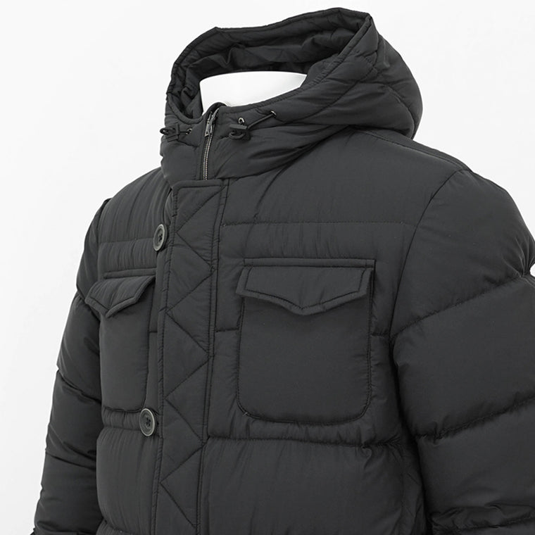 HERNO メンズ ダウンジャケット L'ESKIMO PI004ULE 12456Z ブラック 9300