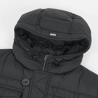 HERNO メンズ ダウンジャケット L'ESKIMO PI004ULE 12456Z ブラック 9300