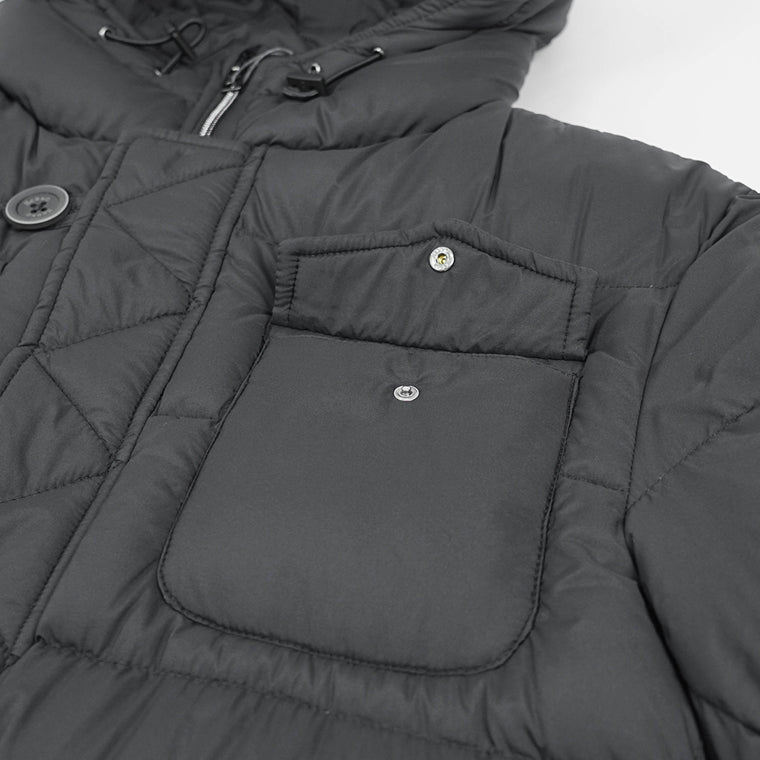 HERNO メンズ ダウンジャケット L'ESKIMO PI004ULE 12456Z ブラック 9300