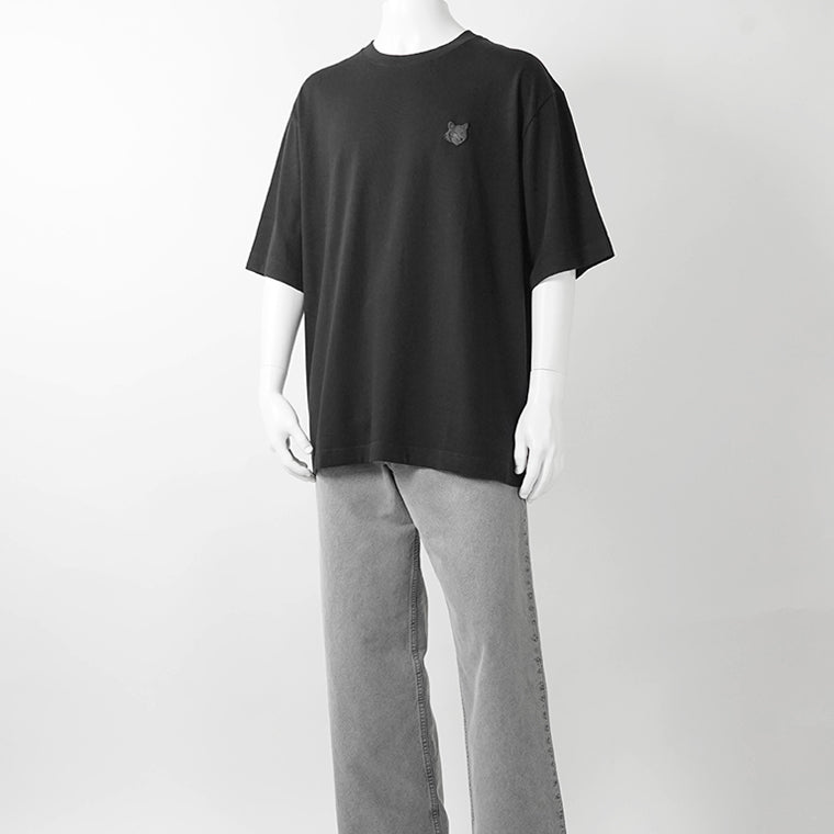 【2026SS SUMMER SALE】MAISON KITSUNE メンズ Tシャツ FOX HEAD OVERSIZE TEE SHIRT PM00109 KJ0119 3カラー