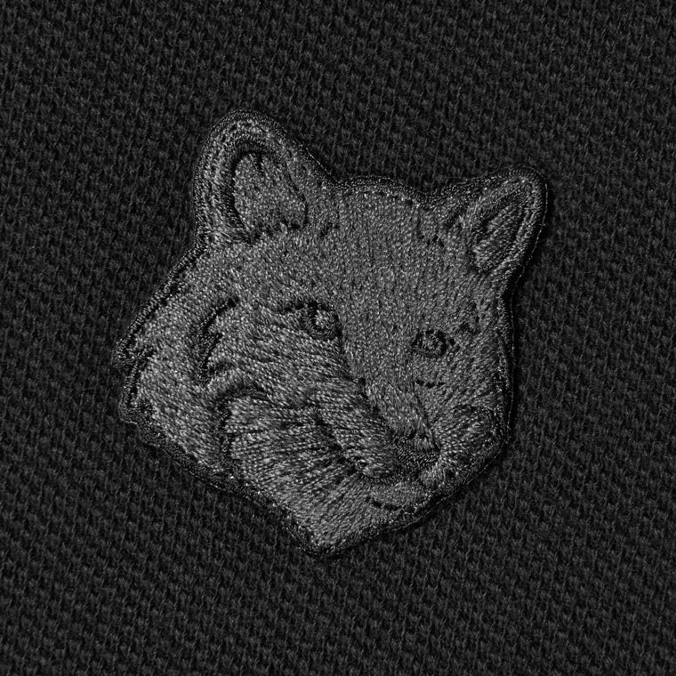 【SUMMER FINAL SALE】 MAISON KITSUNE メンズ ポロシャツ FOX HEAD OVERSIZE POLO PM00211 KP0001 2カラー