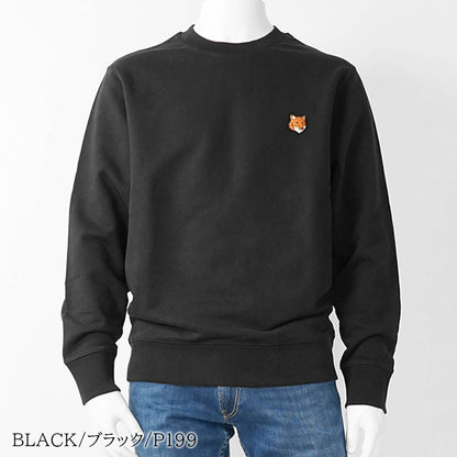 MAISON KITSUNE メンズ スウェットシャツ FOX HEAD REGULAR SWEATSHIRT PM00303 KM0340 4カラー