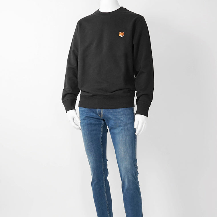 MAISON KITSUNE メンズ スウェットシャツ FOX HEAD REGULAR SWEATSHIRT PM00303 KM0340 4カラー