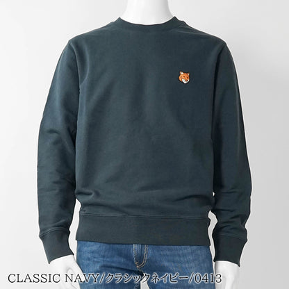 MAISON KITSUNE メンズ スウェットシャツ FOX HEAD REGULAR SWEATSHIRT PM00303 KM0340 4カラー