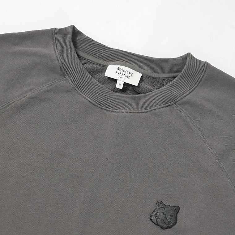 MAISON KITSUNE メンズ スウェットシャツ FOX HEAD OVERSIZE SWEATSHIRT PM00306 KM0340 2カラー