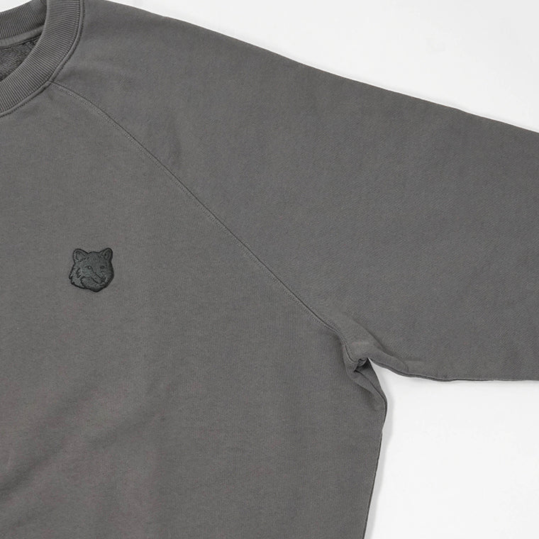 MAISON KITSUNE メンズ スウェットシャツ FOX HEAD OVERSIZE SWEATSHIRT PM00306 KM0340 2カラー