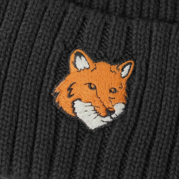 MAISON KITSUNE メンズ レディース ニットキャップ FOX HEAD BEANIE PM06111 KT1140 2カラー