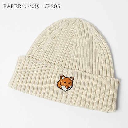 MAISON KITSUNE メンズ レディース ニットキャップ FOX HEAD BEANIE PM06111 KT1140 2カラー