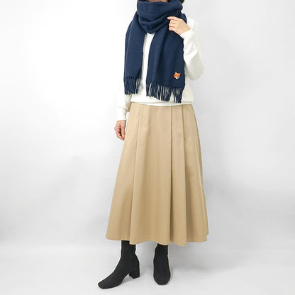 MAISON KITSUNE レディース メンズ マフラー FOX HEAD SCARF PM06201 WB0044 3カラー