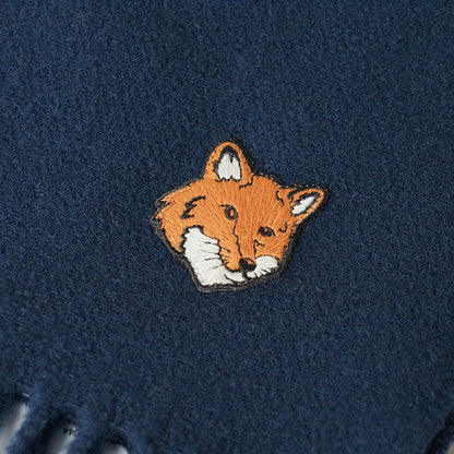 MAISON KITSUNE メンズ レディース マフラー FOX HEAD SCARF PM06201 WB0044 3カラー