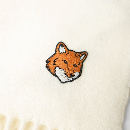 MAISON KITSUNE メンズ レディース マフラー FOX HEAD SCARF PM06201 WB0044 3カラー
