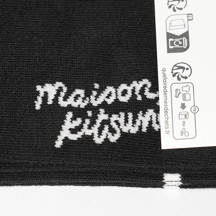 MAISON KITSUNE メンズ ソックス PROFILE FOX SPORTY SOCKS PM06401 KT1173 2カラー