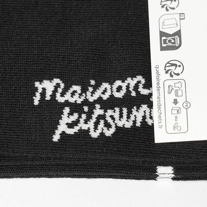 MAISON KITSUNE メンズ ソックス PROFILE FOX SPORTY SOCKS PM06401 KT1173 2カラー