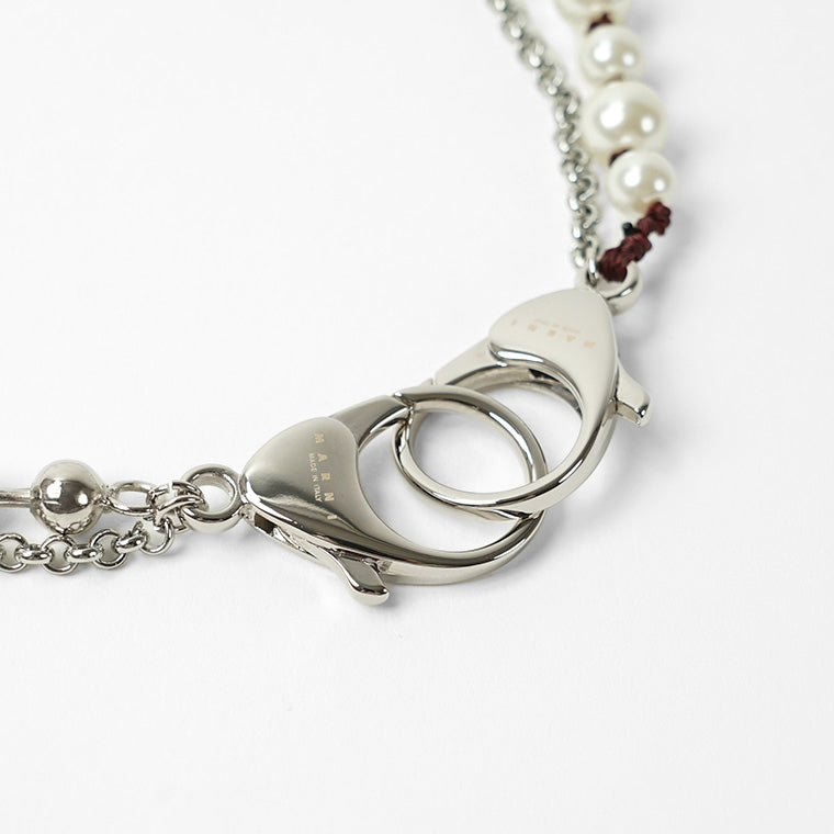 MARNI メンズ レディース ネックレス PNZB0080A0 M2001 シルバー 00W10