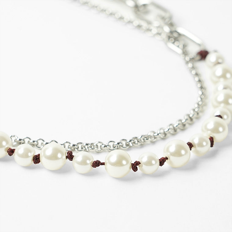 MARNI メンズ レディース ネックレス PNZB0080A0 M2001 シルバー 00W10