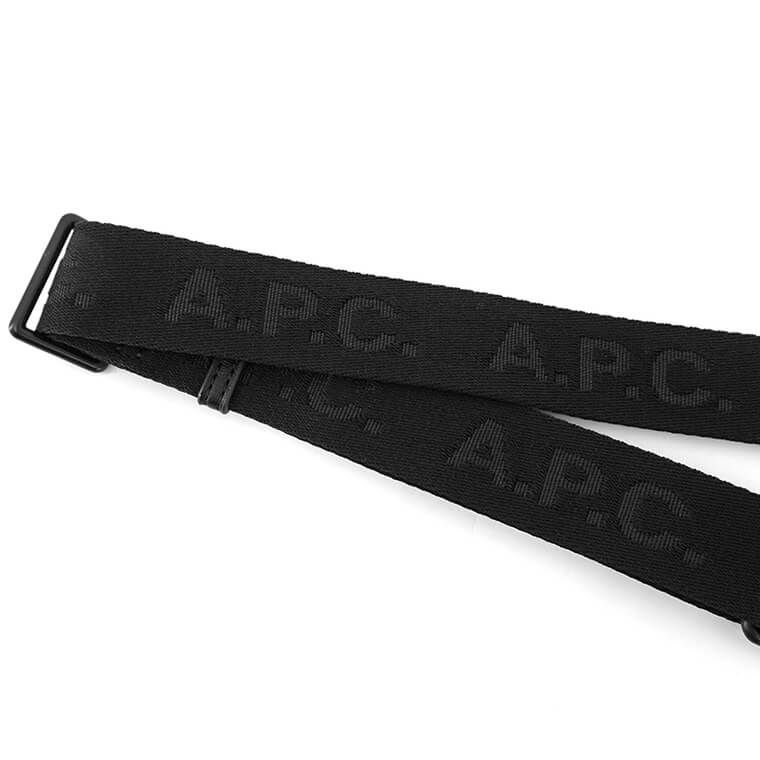 A.P.C. メンズ レディース ショルダーバッグ NECKPOUCH RESET PSAHX H61714 NOIR ブラック LZZ