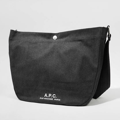 A.P.C. レディース メンズ ショルダーバッグ JOURNAL PSAJZ M61939 NOIR ブラック LZZ